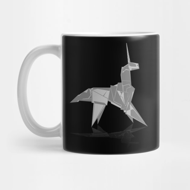 Bladerunner origami unicorn by synaptyx